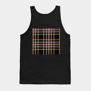 New School neon tartan Tank Top